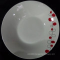 round soup plate,chinese ceramic plate,dinner plate